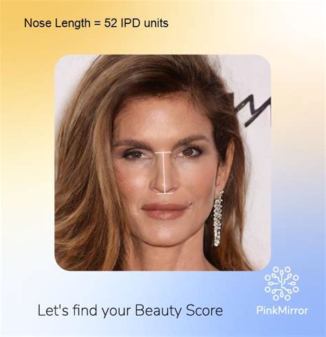 cindy crawford nose|Celebrity Face Analysis